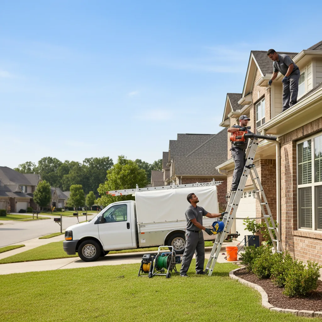 Home Gutter Service in Lawndale, IL near me